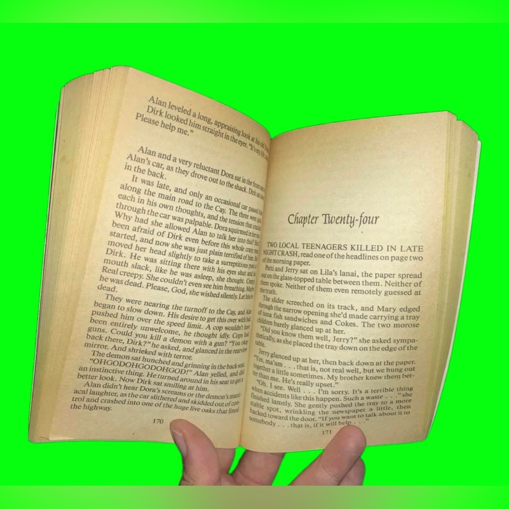 GUC RARE Vintage Horror Novel: “Demon's Fright” First Print Edition (1992) - Picture 8 of 10